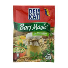 CONDIMENTE - DELIKAT BORS VERDETURI 65G 8L (16)