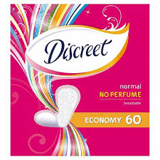 ABSORBANTE - DISCREET NORMAL NO PARFUME 60BUC