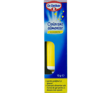 AROME & CREME - DR.OETKER COLORANT ALIMENTAR GALBEN 10G (6)