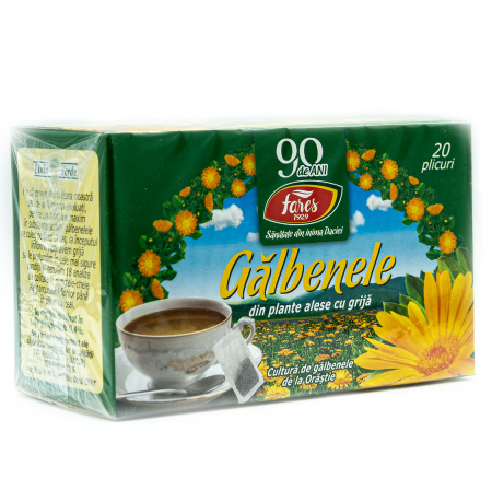 CEAI & PRODUSE DIETETICE - FARES CEAI GALBENELE 20 PLIC 20G