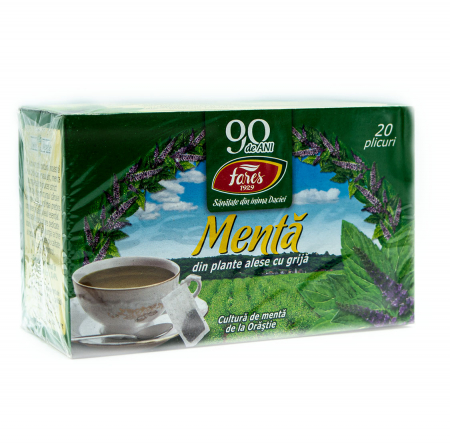 CEAI & PRODUSE DIETETICE - FARES CEAI MENTA 20G 20PLIC
