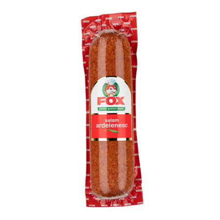 MEZELURI VITRINA AUTOSERVIRE - FOX SALAM ARDELENESC 350G