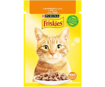 MANCARE ANIMALE - FRISKIES PISICI CU PUI IN SOS 85G