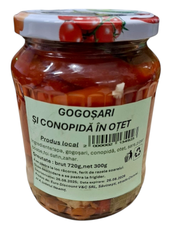 PRODUSE DE NOI - GOGOSARI SI CONOPIDA IN OTET 720G (EURO DISCOUNT)