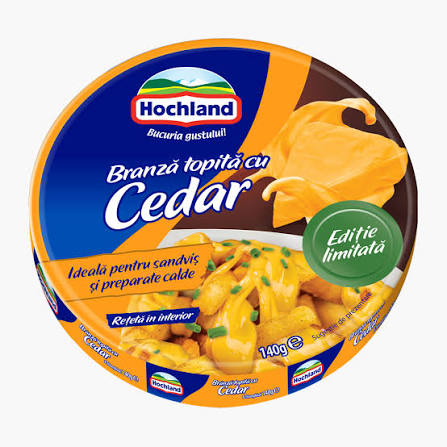 LACTATE OUA SI PAINE - HOCHLAND BRANZA TRIUNGHI CEDAR 140G***