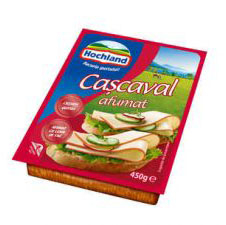 CARNE MEZELURI SI PESTE - HOCHLAND CASCAVAL AFUMAT 250G(12)