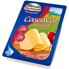 CARNE MEZELURI SI PESTE - HOCHLAND CASCAVAL AFUMAT 8 FELII 150G(10)
