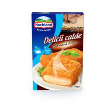 CARNE MEZELURI SI PESTE - HOCHLAND CASCAVAL PANE 150G (6)