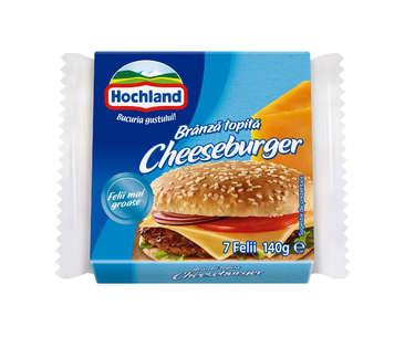 Fara Categorie - HOCHLAND FELII BRANZA TOPITA CHEESEBURGER 140G(32)
