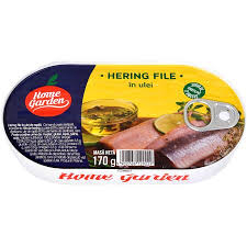 PATEURI SI CONSERVE CARNE - PESTE - HOME GARDEN HERING FILE IN ULEI 170G