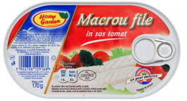 PATEURI SI CONSERVE CARNE - PESTE - HOME GARDEN MACROU FILE IN SOS TOMAT 170G(16)