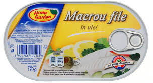 PATEURI SI CONSERVE CARNE - PESTE - HOME GARDEN MACROU FILE IN ULEI 170G(16)