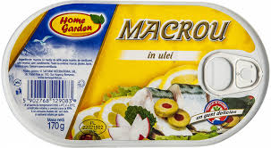 PATEURI SI CONSERVE CARNE - PESTE - HOME GARDEN MACROU IN ULEI 170G(16)