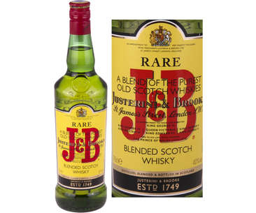 BAUTURI - J&B RARE SCOTCH WHISKY 40% 0.7L***