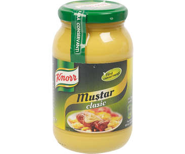 MUSTAR & SOIA & LEGUME CONSERVATE - KNORR MUSTAR CLASIC 270G***-50%