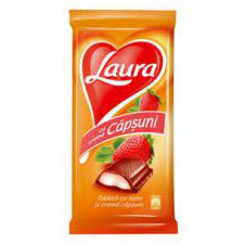 CIOCOLATA - LAURA CIOCOLATA CAPSUNI 92G(20)