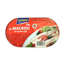 PATEURI SI CONSERVE CARNE - PESTE - LOSOS MACROU FILE SOS TOMAT 175G(16)