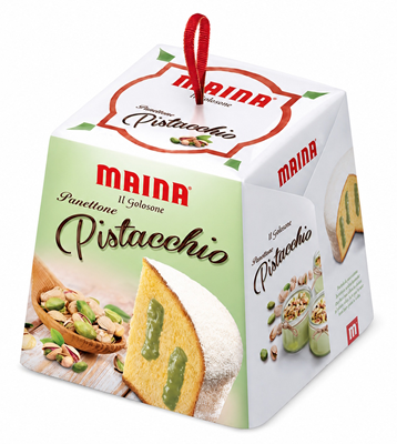 PRAJITURI VITRINA & COZONAC - MAINA PANETTONE GOLOSONI CU FISTIC 750G