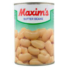MUSTAR & SOIA & LEGUME CONSERVATE - MAXIM'S FASOLE ALBA 400G CUTIE (12)