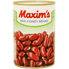 MUSTAR & SOIA & LEGUME CONSERVATE - MAXIM"S FASOLE ROSIE KIDNEY 400G(12)