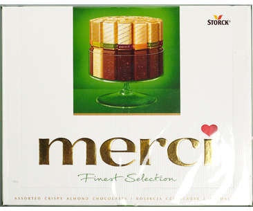 CIOCOLATA - MERCI CIOCOLATA VERDE 250G
