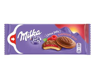 BISCUITI - MILKA JAFFA CIOCOLATA&ZMEURA 147G