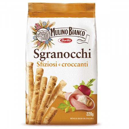 CAFEA CEREALE DULCIURI SI CIPSURI - MULINO BIANCO GRISSINI SGRANOCCHI 220G