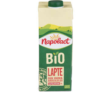 LACTATE OUA SI PAINE - NAPOLACT LAPTE BIO 3.8% 1L***