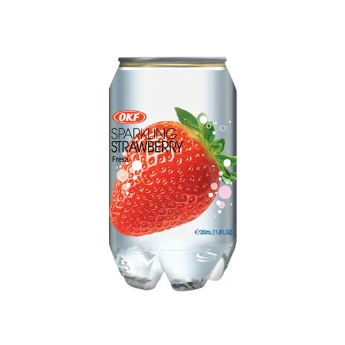 PRODUSE ASIA SI AMERCA - OKF SPARKLING CAPSUNI FARA ZAHAR 350ML SGR