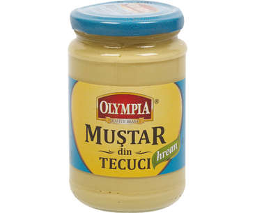 MUSTAR & SOIA & LEGUME CONSERVATE - OLYMPIA MUSTAR CU HREAN 300G (6)