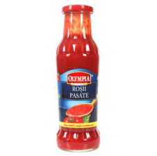 ALIMENTE DE BAZA CONSERVE SI CONDIMENTE - OLYMPIA ROSII PASATE 750G(6)