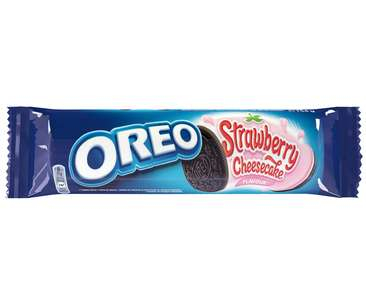 BISCUITI - OREO BISCUITI CREMA CAPSUNI SI CHEESECAKE 154G