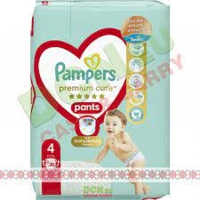 BEBELUSI - PAMPERS PANTS PREMIUM NR.4(9-15KG ) 38BUC