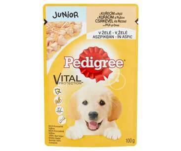 MANCARE ANIMALE - PEDIGREE JUNIOR PLIC PUI 100G