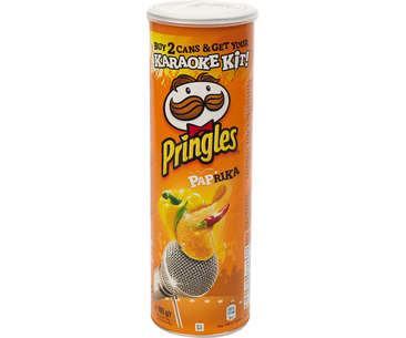 PUFULETI & CHIPSURI - PRINGLES PAPRIKA 165G(19)
