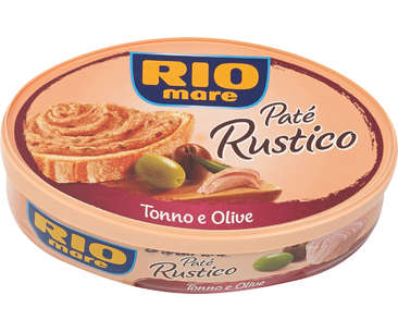 PATEURI SI CONSERVE CARNE - PESTE - RIO MARE PATE TON CU MASLINE 115G