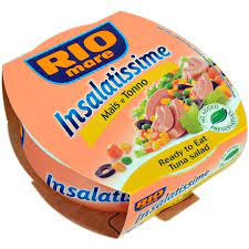 PATEURI SI CONSERVE CARNE - PESTE - RIO MARE SALATA TON CU PORUMB 160G