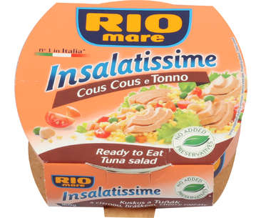 PATEURI SI CONSERVE CARNE - PESTE - RIO MARE SALATA TON CUSCUS 160G