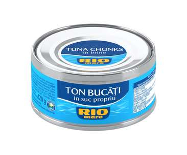 PATEURI SI CONSERVE CARNE - PESTE - RIO MARE TON NATURAL 160G