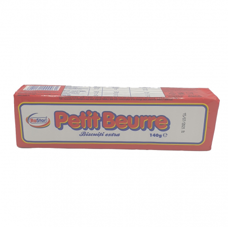 BISCUITI - ROSTAR BISCUITI PETIT BEURRE 140G(24)