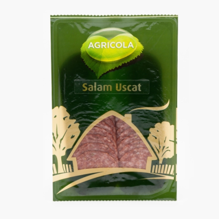 MEZELURI VITRINA AUTOSERVIRE - SALBAC SALAM USCAT 100G