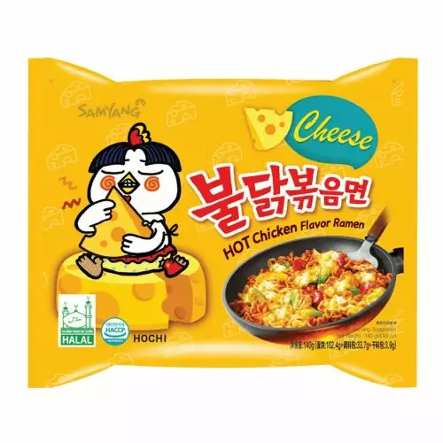 PRODUSE ASIA SI AMERCA - SAMYANG BULDAK CHEESE FLAVOR 140G