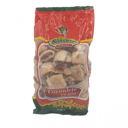 CROISSANT & CHEKBAR - SANZIENE CORNULETE CU GEM 450G(15)