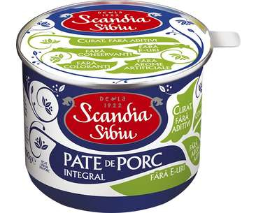 PATEURI SI CONSERVE CARNE - PESTE - SIBIU PATE PORC 200G(6)