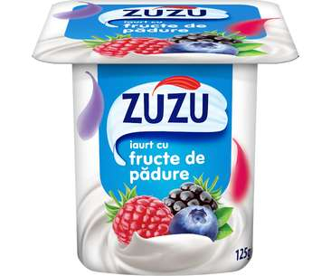 LACTATE OUA SI PAINE - ZUZU IAURT CU FRUCTE DE PADURE 125G