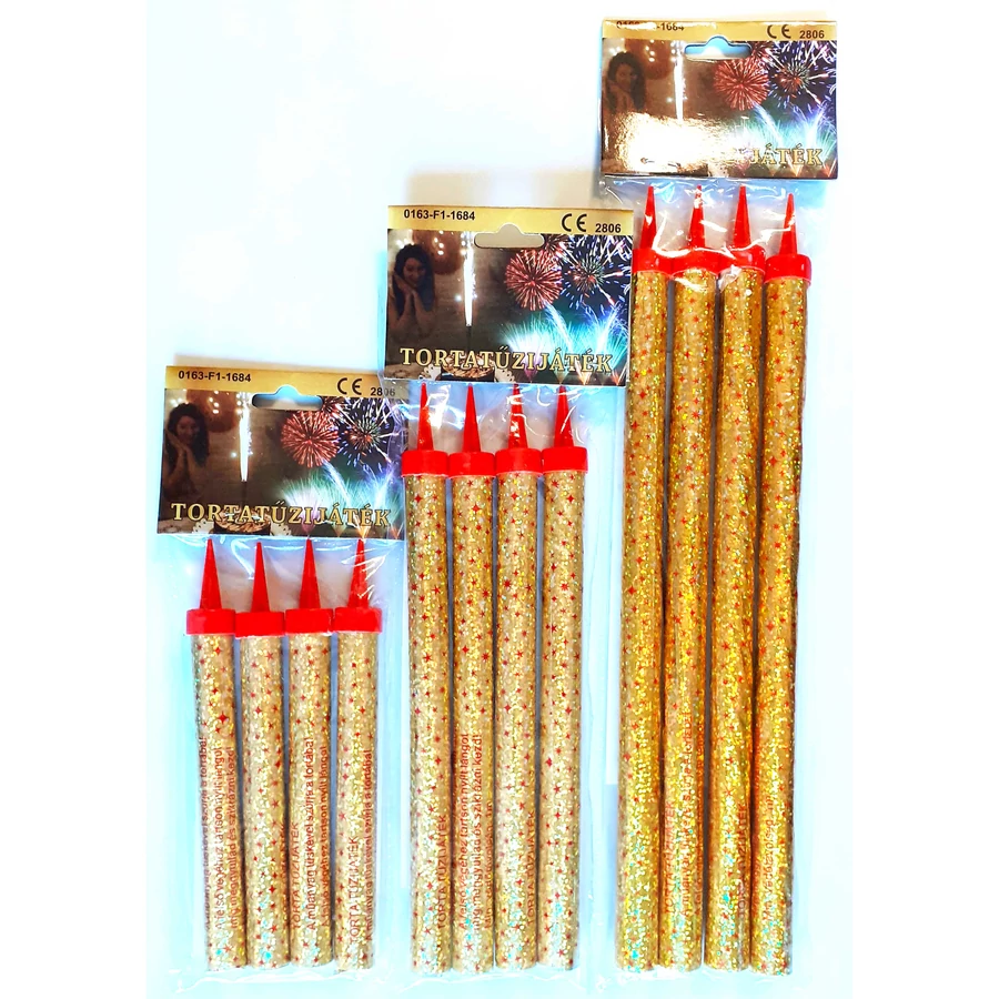 Set 4 Artificii pentru tort 12 cm [1]