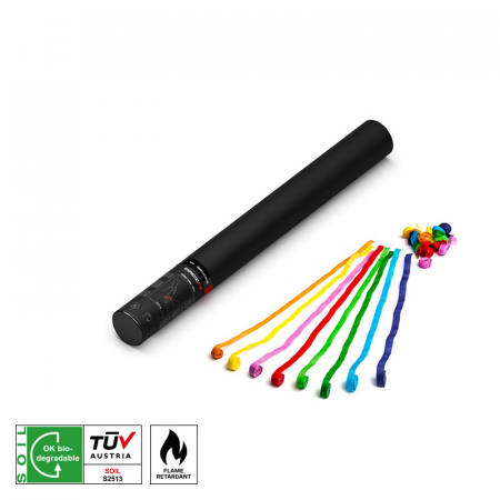 Confetti - Tun cu streamere manual MULTICOLOR 50 CM