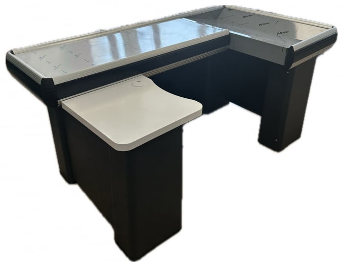 Masa pentru casa de marcat U 180 CM,rama din aluminium [3]