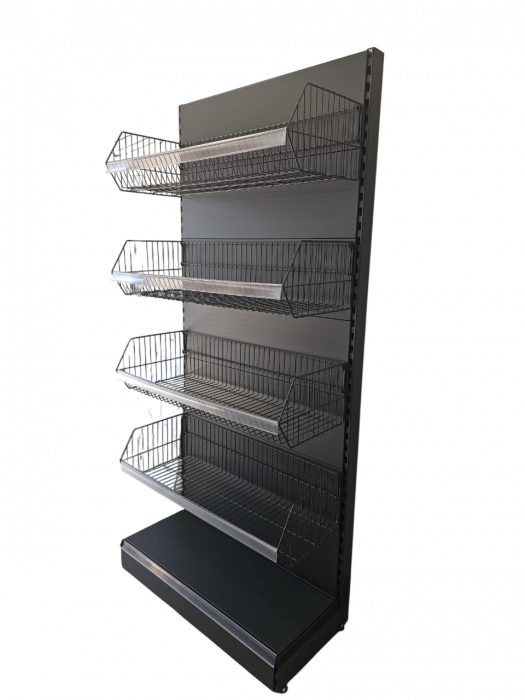 Raft de Panificatie cu 4 cosuri H:225 L:105 cm W:40 cm [3]