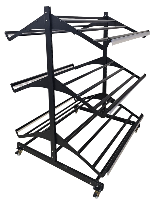 Raft Gondola de legume si fructe cu Roti H:180 L:130 cm W:120 cm [3]